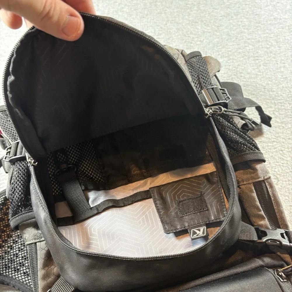 Klim Nac Pak Technical Hydration Backpack Castlerock Moto Y2K Gorpcore Bag